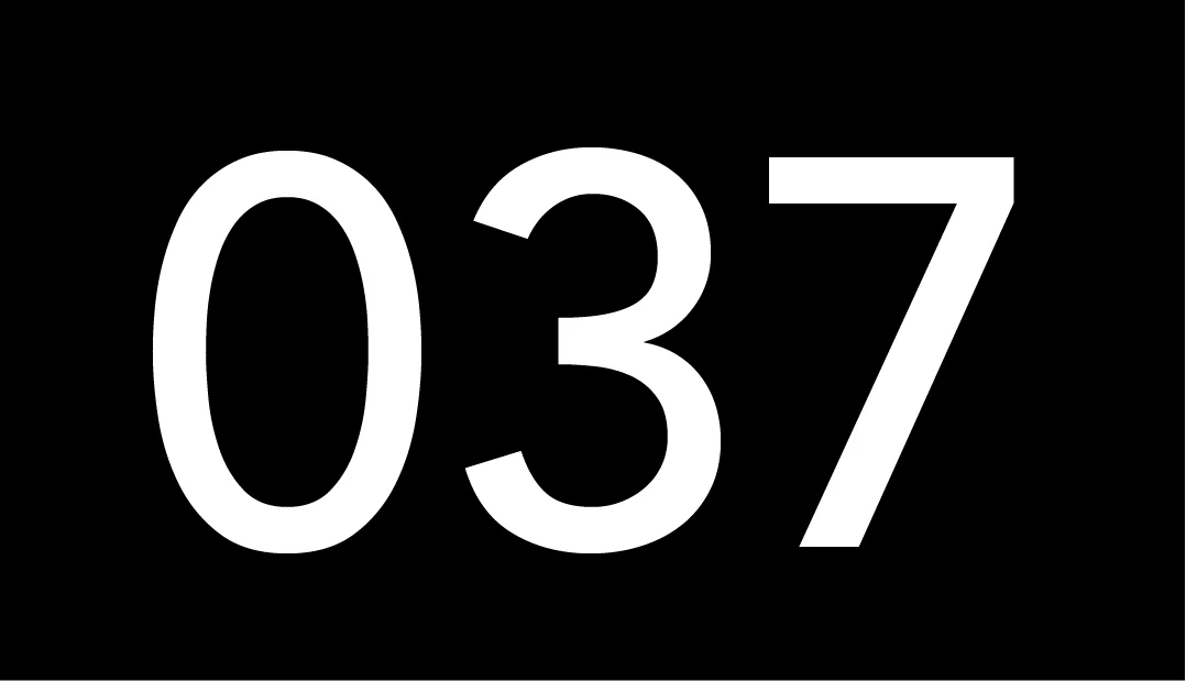 리캐치 도입 효과 포스팅의 썸네일로 검은 배경에 037 이라는 숫자가 써져 있습니다.