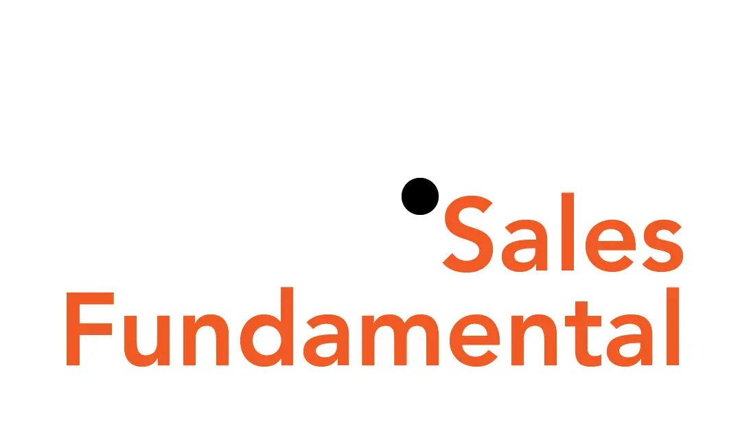 Sales Fundamental이라는 글씨가 오른쪽 하단에 주황색으로 작성됨